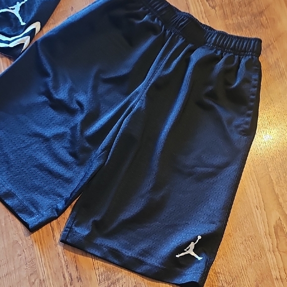 Jordan Black and Dark Blue Shorts Duo - Picture 5 of 6